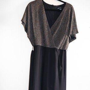 The Black/Silver Sparkle Overall